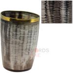 Handmade Buffalo Horn Mini Mug for Renaissance Fairs