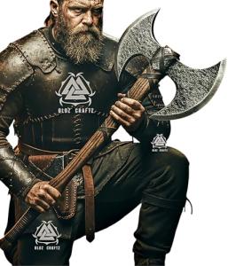 Viking Double-Headed Axe for Outdoor Adventures