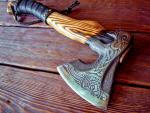 Valhalla Viking Axe - Hand-Forged Battle Hatchet