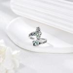 Thors Hammer Mjolnir Adjustable Ring in Silver