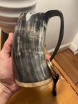 Authentic Viking Horn Drinking Cup Tankard