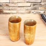 Pair of 6" Viking Drinking Horn Mugs