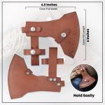 Viking Throwing Axe with Carbon Steel Blade