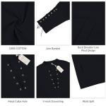 Men's Black Cotton Linen Viking Pirate Shirt 4XL