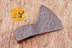 Damascus Steel Viking Throwing Tomahawk Axe Head