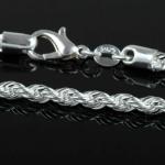 Silver Viking Arrowhead Spear Pendant Necklace 20