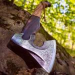 Valhalla Viking Axe - Hand-Forged Throwing Hatchet