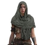 Dune Hooded Cloak for Viking-Inspired Outfits
