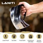 Large Viking Ox-Horn Mug for Mead and Beer