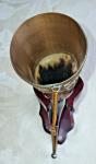 Celtic Norse Drinking Horn with Decorative Stand