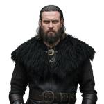 Men's Viking Faux Fur Shawl for Cosplay