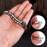Viking Stainless Steel Dragon Chain Wristband Bracelet