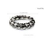 Viking Stainless Steel Dragon Chain Wristband Bracelet