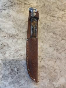 Vintage Viking Fixed Blade Hunting Knife, 1923-1937