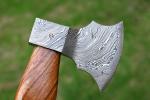 Damascus Steel Viking Throwing Tomahawk Axe
