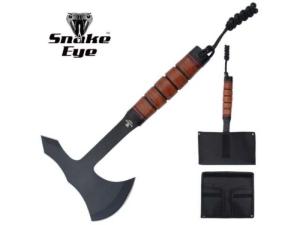 Viking Battle-Ready Steel Tomahawk with Sheath