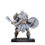 Unpainted Berserker Viking Miniature Figurine