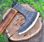 Personalized Viking Throwing Axe - Hand Forged Steel
