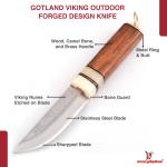 Full Tang Stainless Steel Viking Outdoor Knife