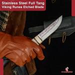 Full Tang Stainless Steel Viking Outdoor Knife