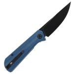 Blue Micarta Viking Folding Knife with K110 Blade