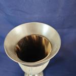 Norwegian Pewter Viking Drinking Horn - Vintage Style