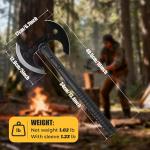 16" Viking Double Head Tomahawk Throwing Axe