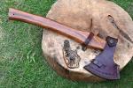 Damascus Steel Viking Throwing Tomahawk Axe