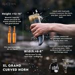 Viking Horn Mug Set for Beer and Coffee
