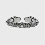 Viking Dragon Head Pewter Bracelet for All