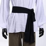 Viking Men's Leg Wraps with Brooch Pins