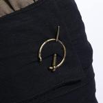 Viking Men's Leg Wraps with Brooch Pins