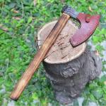 Personalized Viking Throwing Axe - Hand Forged Steel