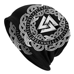 Norse Alphabet Slouchy Beanie Hat for Everyone