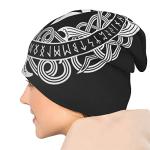 Norse Alphabet Slouchy Beanie Hat for Everyone