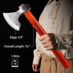 NedFoss 16-Inch Throwing Axe Set - 2 Pack