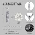 Viking Compass Necklace with Vegvisir Urn Design