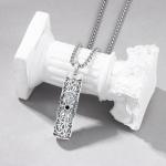 Viking Compass Necklace with Vegvisir Urn Design