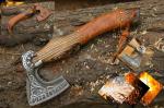 Valhalla Viking Axe - Hand-Forged Throwing Hatchet