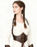 Medieval Leather Corset Belt for Women