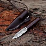 Viking Neck Knife with Sheath and Cord