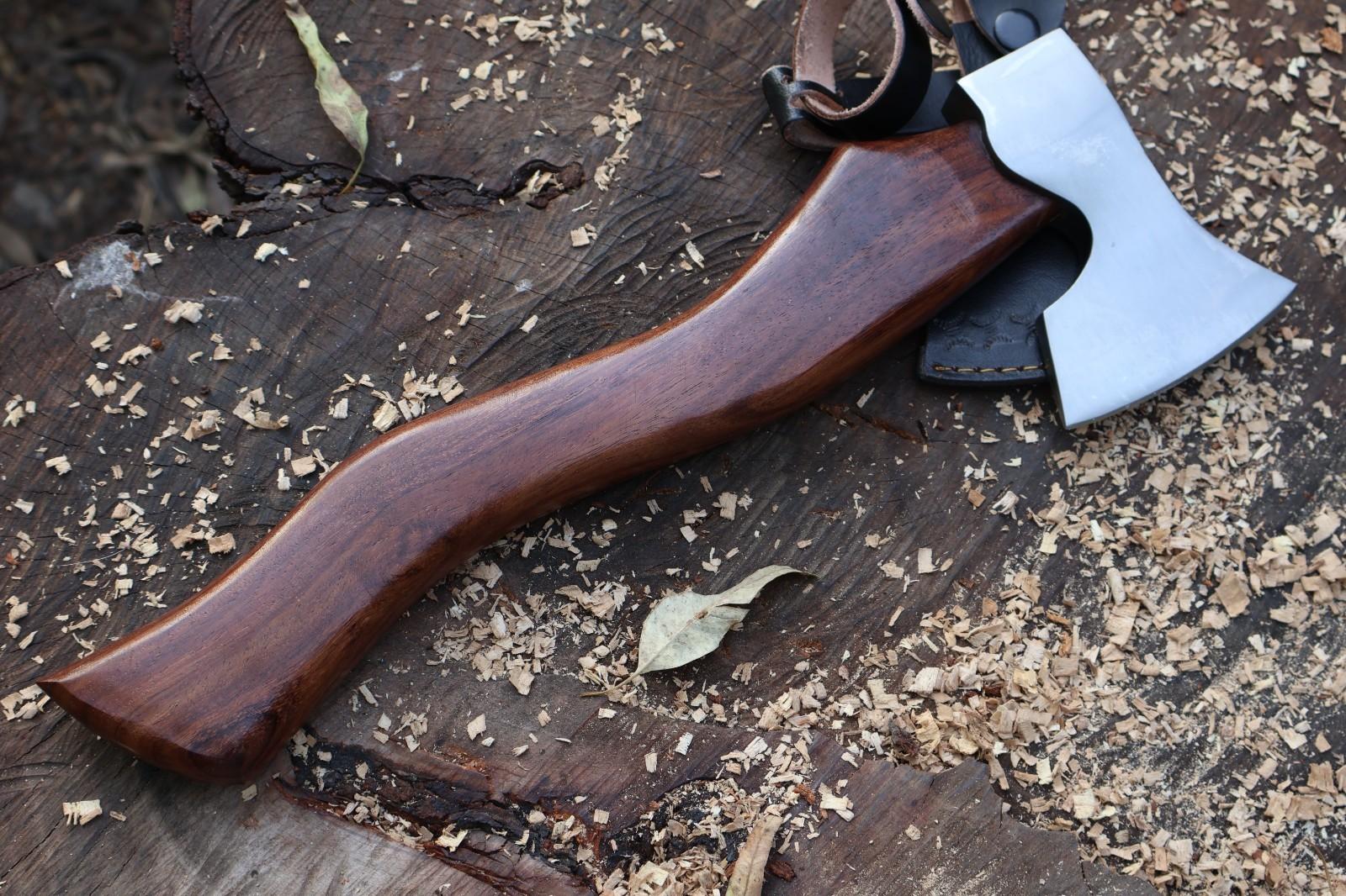 14'' Mini Viking Axe - Handcrafted Carbon Steel