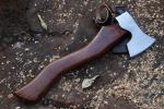 14'' Mini Viking Axe - Handcrafted Carbon Steel