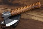 Mini Viking Throwing Axe with Carbon Steel Blade