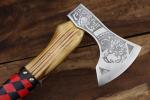 Handmade Viking Tomahawk Axe with Carbon Steel Blade