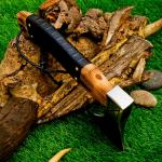 Custom Handmade Carbon Steel Viking Tomahawk Axe