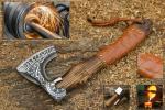 Valhalla Viking Axe - Hand-Forged Throwing Hatchet