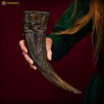 Viking Buffalo Horn Ale Drinking Vessel