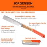 JORGENSEN 9.5 Inch Japanese Folding Pull Saw