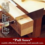 SUIZAN Ryoba Double Edge 9.5" Pull Saw